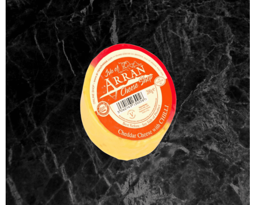 ARRAN CHEDDAR WITH CHILLI TRUCKLE 200G